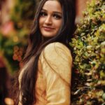 a woman with long hair